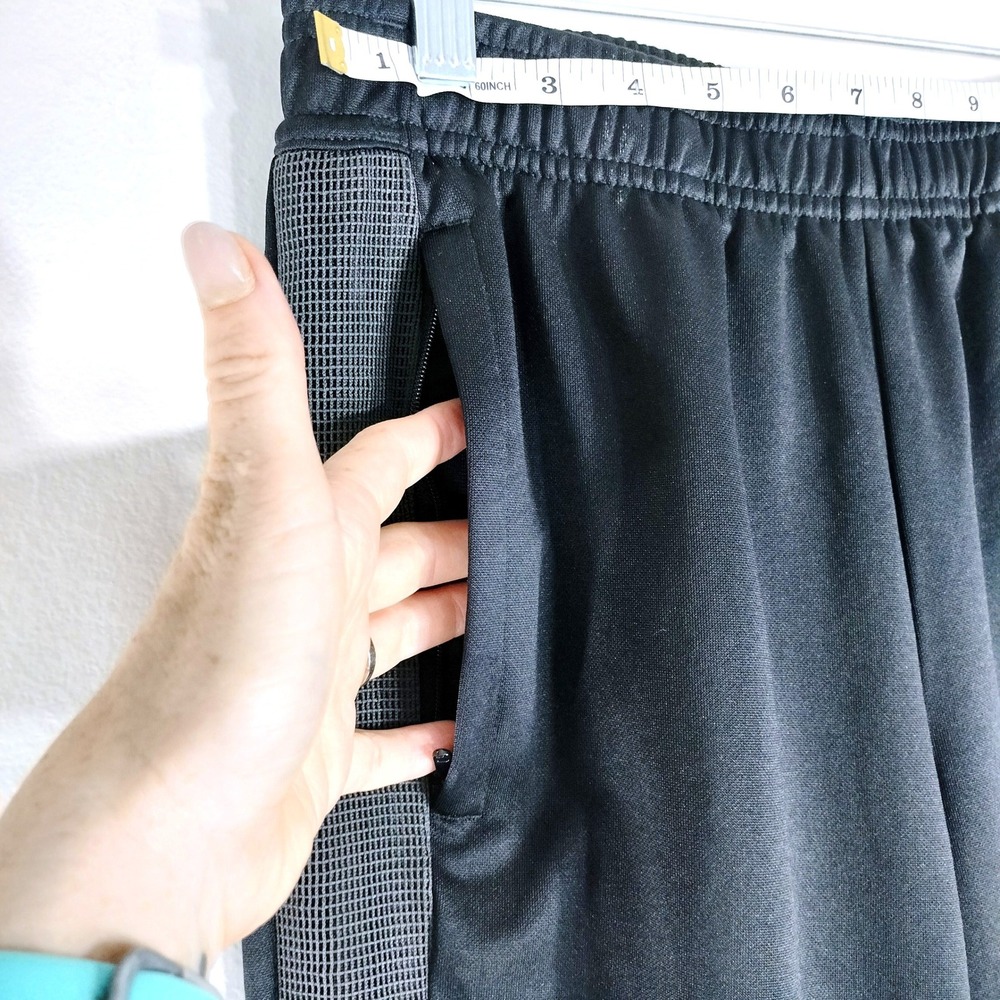 Adidas Youth Black Track Pants; Aeroready Primegreen Soccer Training Joggers - Picture 5 of 8
